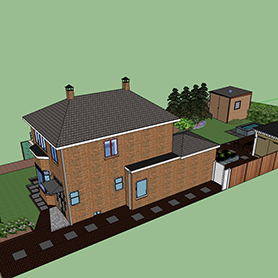 tuin ontwerp Huissen